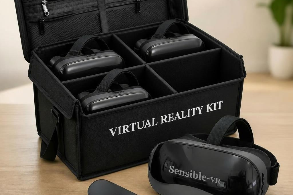 Sensible-VR Softbag mit 4 VR-Brillen